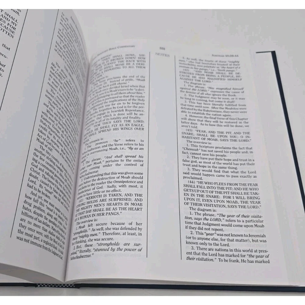 Jimmy Swaggart Bible Commentary Jeremiah & Lamentations Hardcover Christian